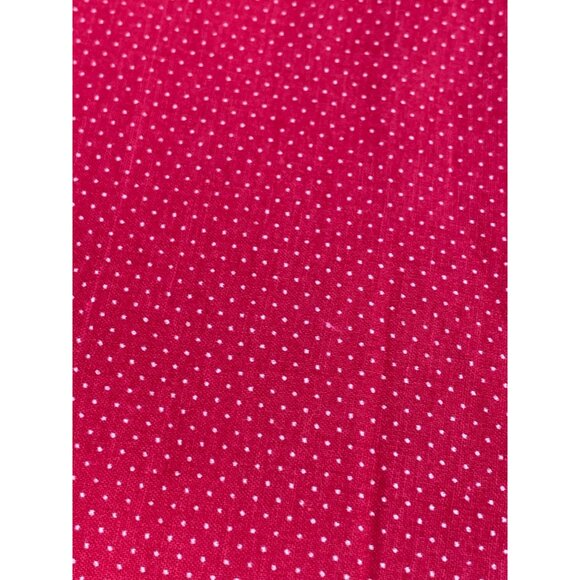 Red Polka Dot Cotton Fabric 1/2 Yards 44" Wide Quilting Sewing - Picture 8 of 10